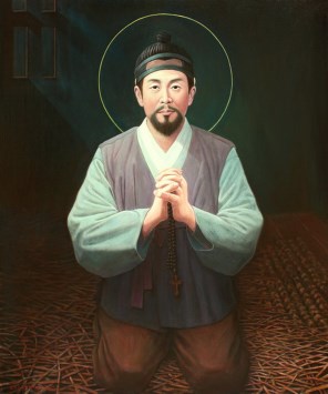성인 임치백林致百 요셉의 초상화 Portrait Of St. Im Chibaek 75x90cm Oil on canvas 2010 오전동성당 소장.jpg